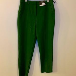 Ankle grazer green dress pants by Dorothy Perkins